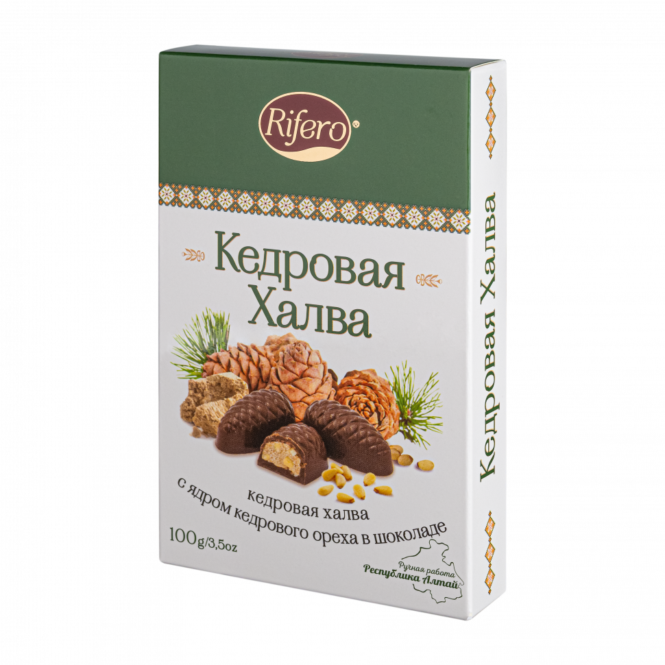  Риф и ко Конфеты "Кедровая халва" 100г   в Екатеринбурге