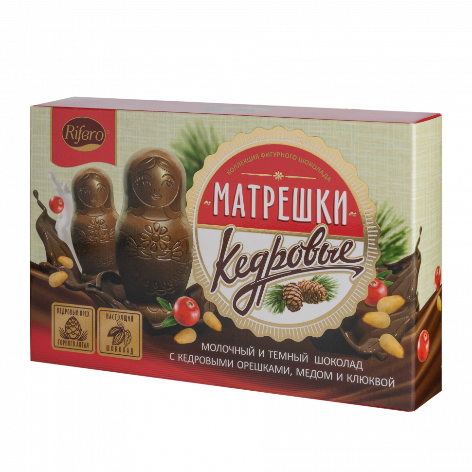  Риф и ко Конфеты "Матрёшки кедровые" 100г           в Екатеринбурге