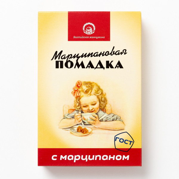 АКЦИЯ!!!Балтийская жемчужина. Помадка Марципановая,(коробка 12шт по150г) (срок годности до 16.01.27) в Екатеринбурге